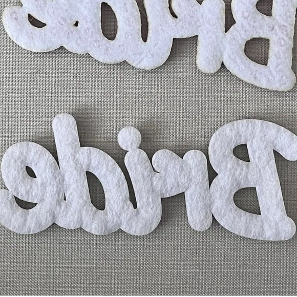 Bride iron on patch - Picture 2 of 2